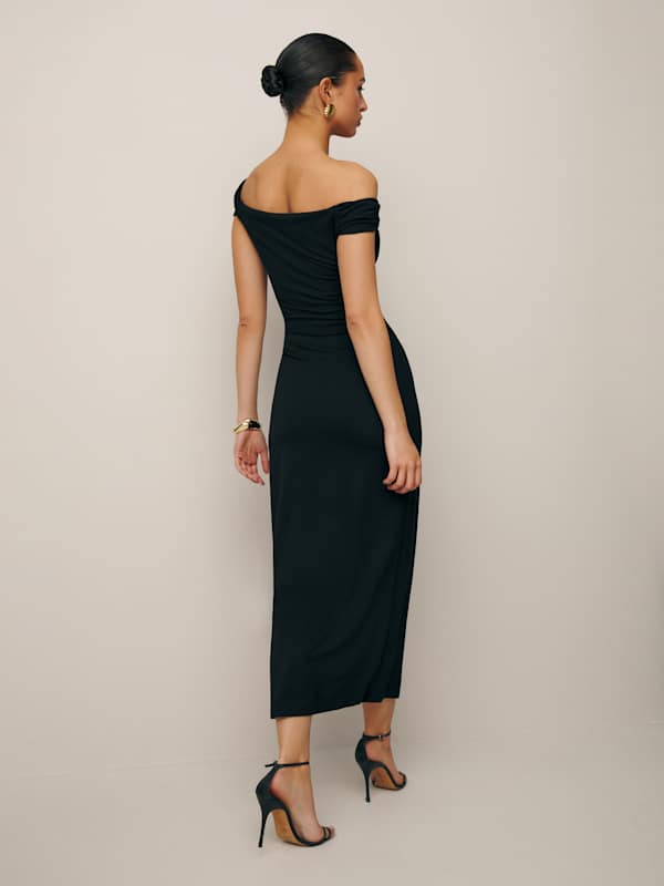 Robe en maille Jamen - Noir