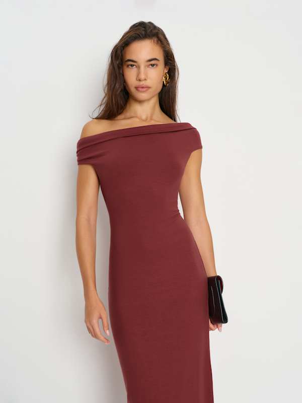 Jamen Knit Dress - Chianti