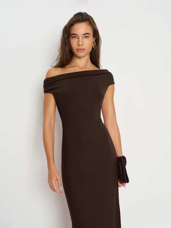 Jamen Knit Dress - Mole