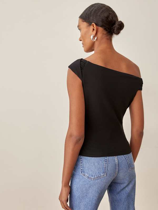 Cello Knit Top - Black