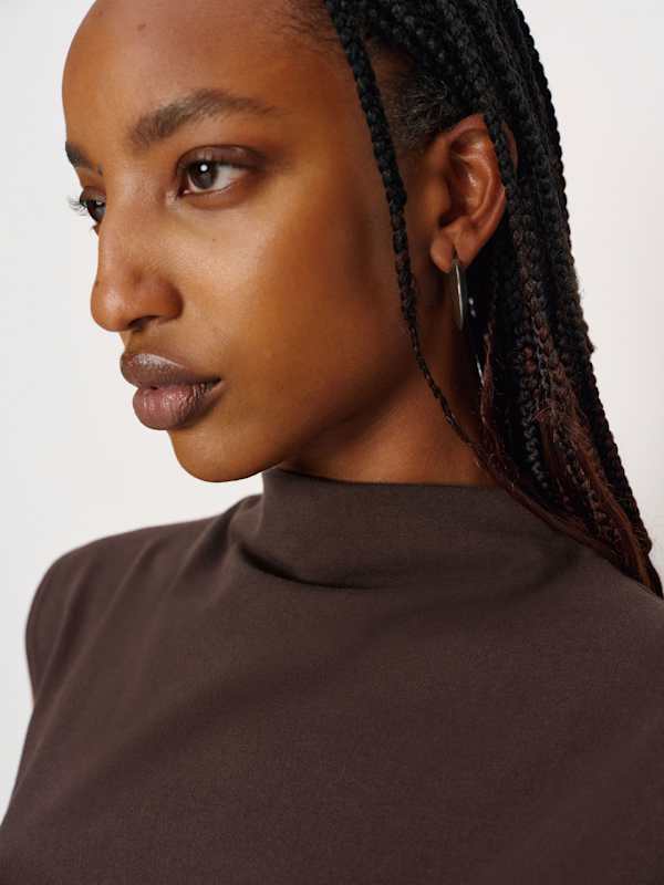 Alden Knit Dress - Mole