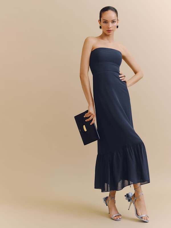 Arta Dress - Navy