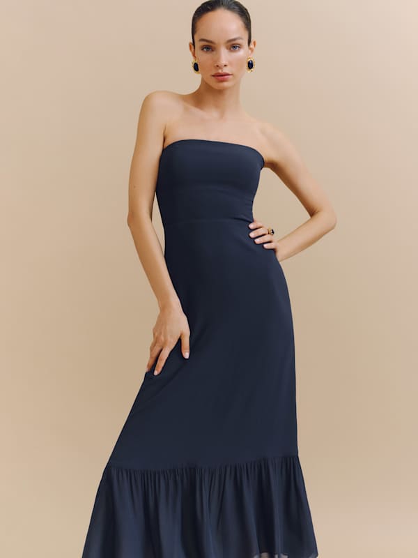 Arta Dress - Navy