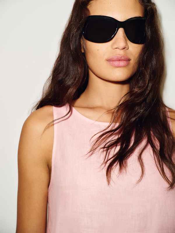 Jessi Linen Dress - Lotus