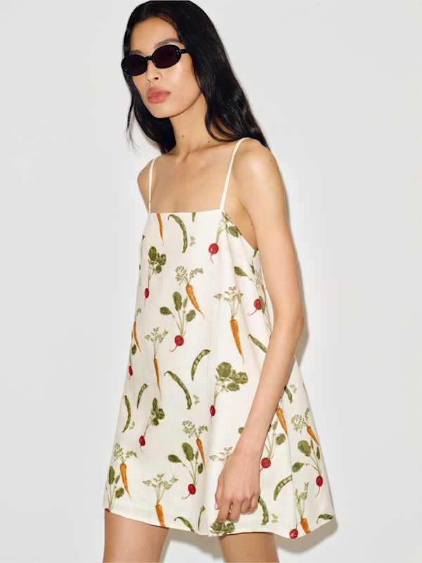 Aubree Linen Dress - Farmers Market