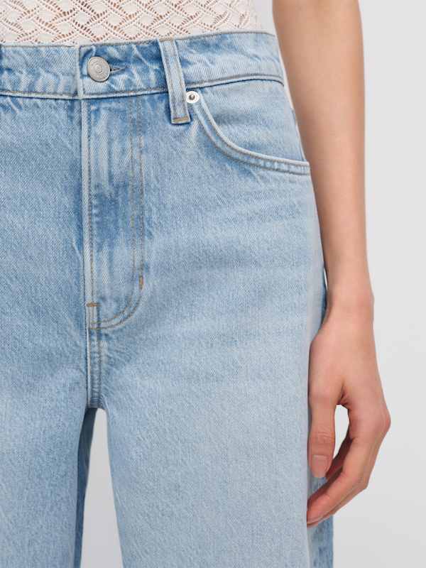 Cary High Rise Slouchy Wide Leg Jeans - Arena