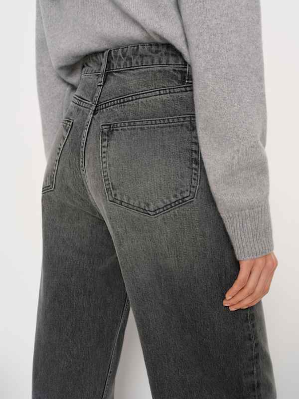 Cary High Rise Slouchy Wide Leg Jeans - Barrett