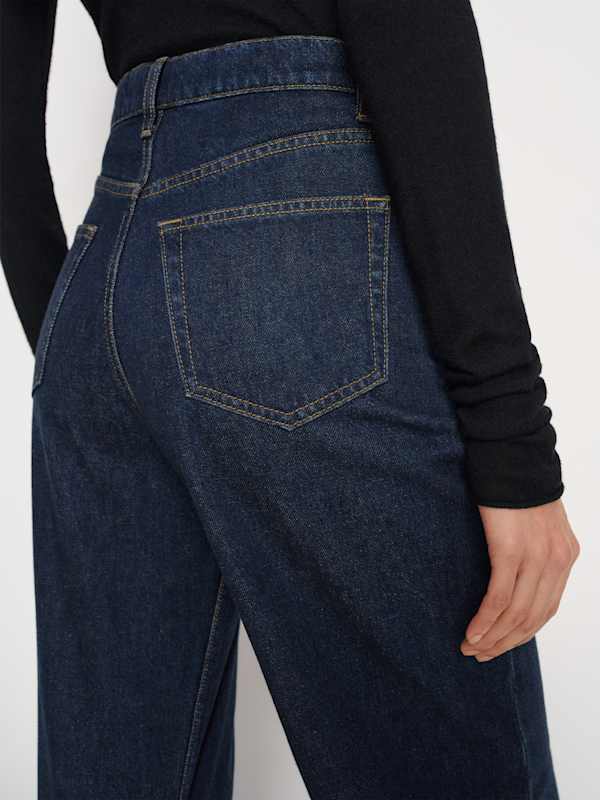 Cary High Rise Slouchy Wide Leg Jeans - George