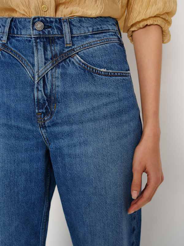Cary High Rise Slouchy Wide Leg Jeans - Maggiore Western
