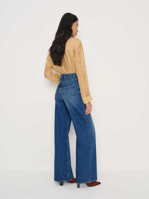 Cary High Rise Slouchy Wide Leg Jeans - Maggiore Western