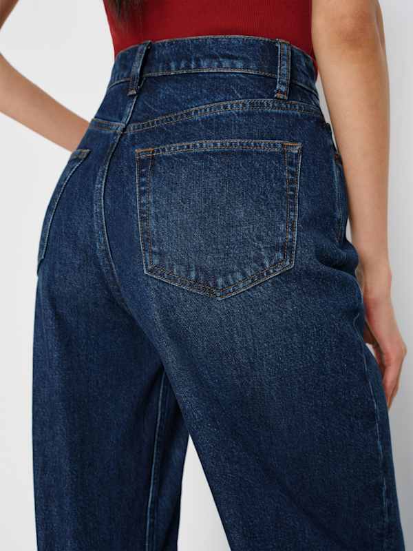 Cary High Rise Slouchy Wide Leg Jeans - Melville