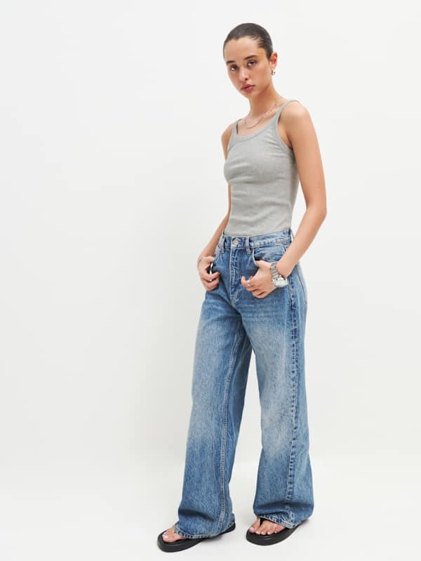 Calie Tank - Heather Grey