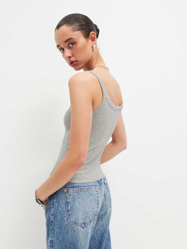 Calie Tank - Heather Grey