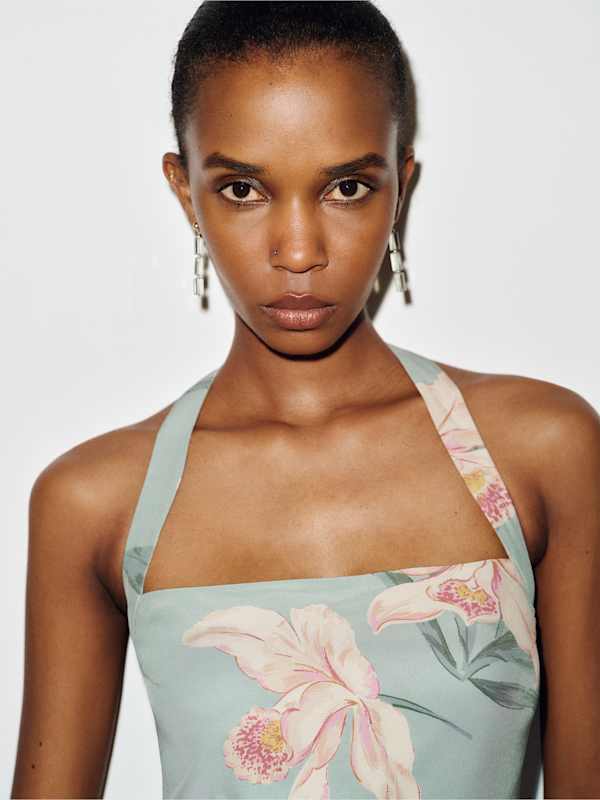 Alli Silk Dress - Venus Orchid