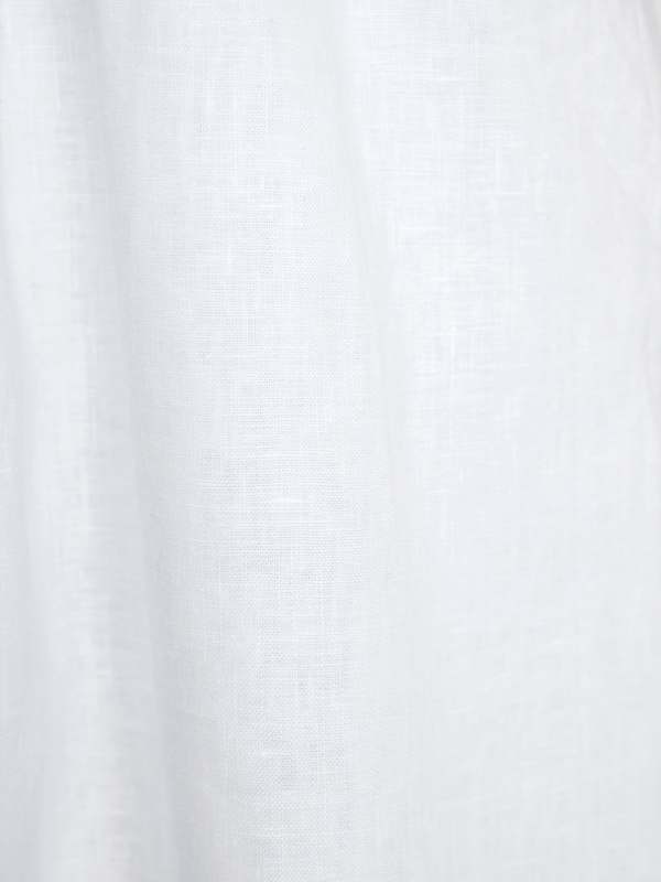 Veranda Linen Skirt Es - White
