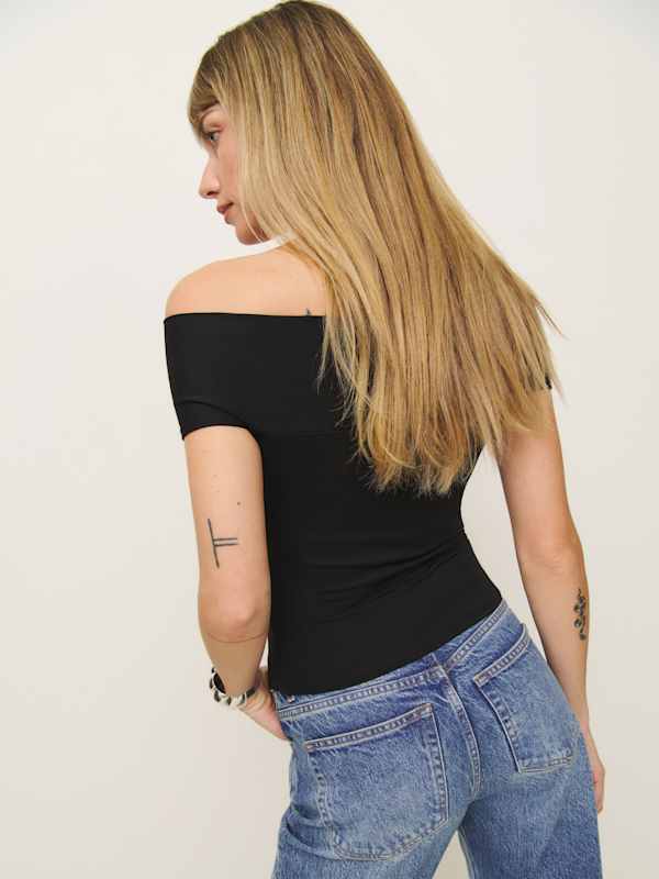 Ezlynn Knit Top - Black