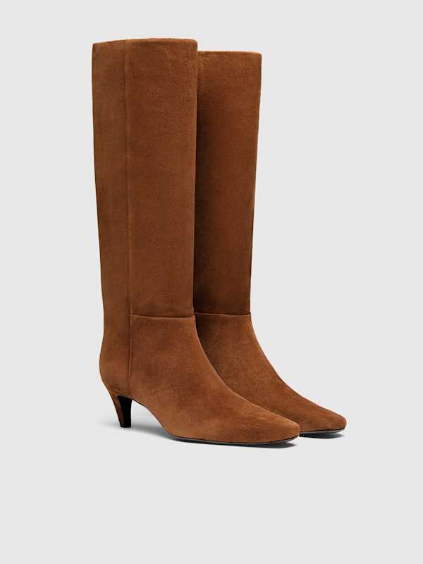Remy Knee Boot - Cavalier Suede