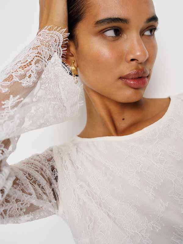 Valencia Dress - Ivory