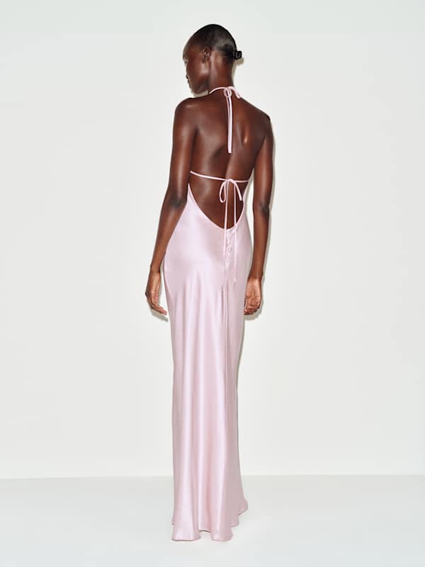 Jeany Silk Dress - Cherry Blossom
