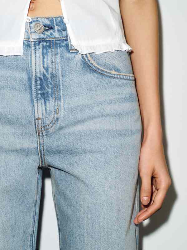 Val 90s Mid Rise Straight Jeans - Allen