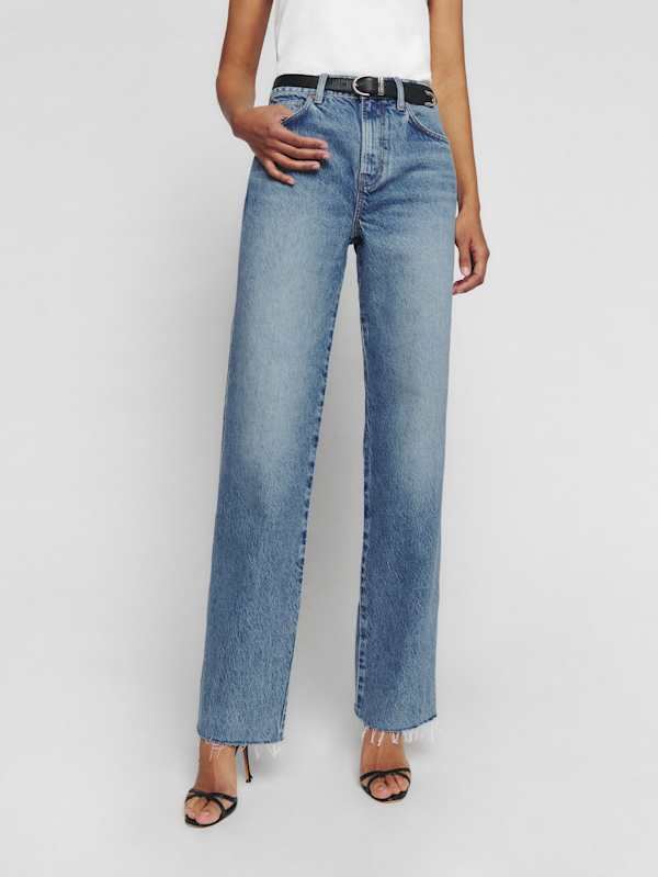 Val 90s Mid Rise Straight Jeans - Colorado