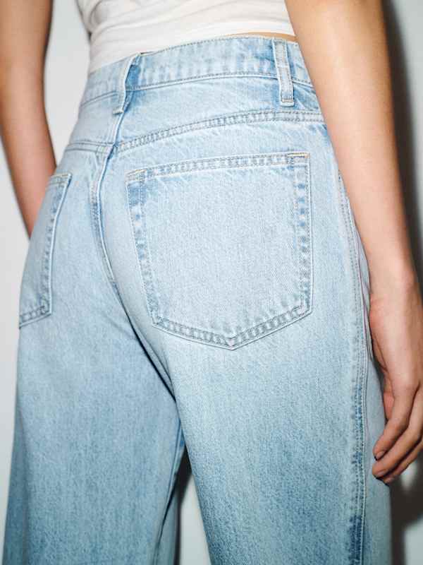 Val 90s Mid Rise Straight Jeans - Dory