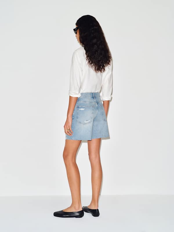 Raye Mid Rise 6&rdquo; Jean Shorts - Pagee