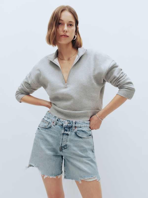 Raye Mid Rise 6&rdquo; Jean Shorts - Tenaya