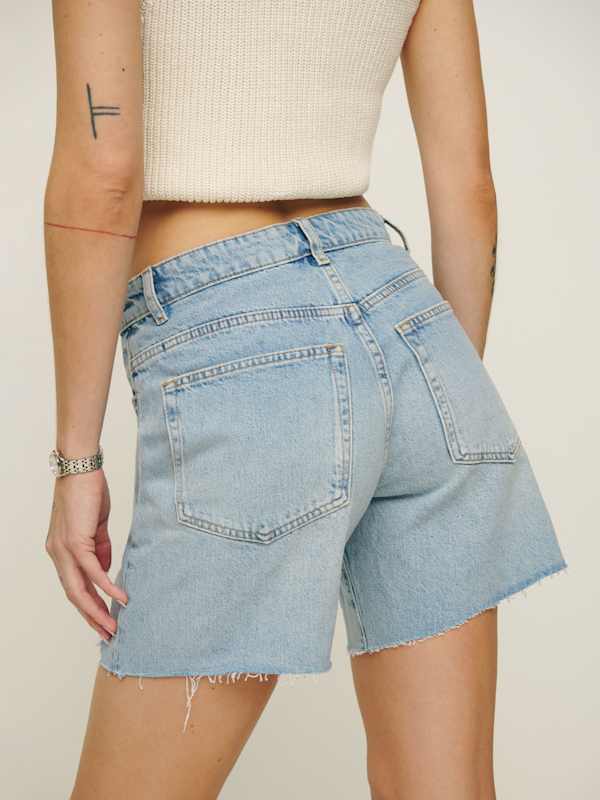 Raye Mid Rise 6&rdquo; Jean Shorts - Tenaya