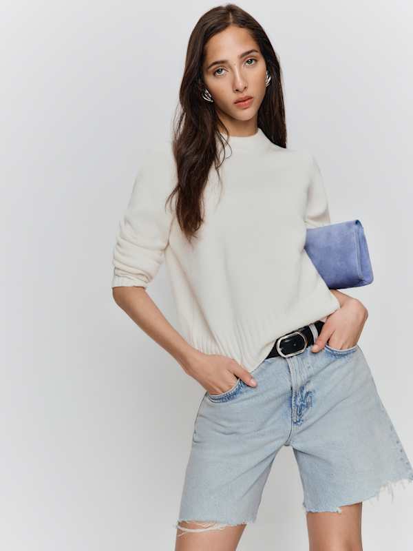 Raye Mid Rise 6&rdquo; Jean Shorts - Yarra