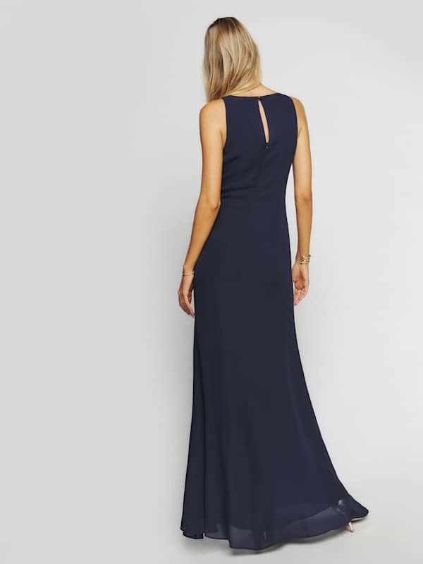 Senna Dress - Navy
