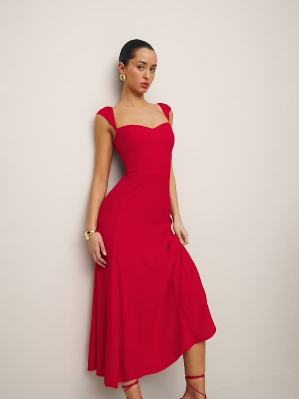 Bryson Dress - Cherry