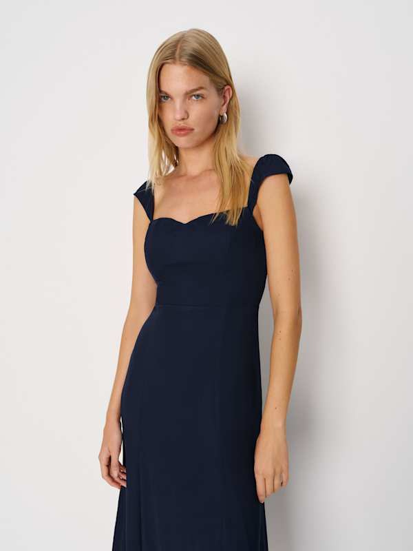 Bryson Dress - Navy