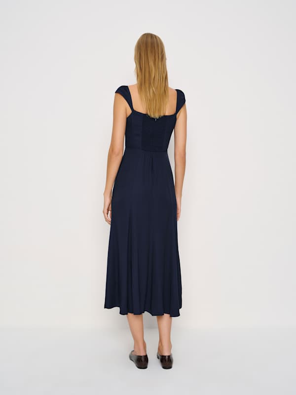 Bryson Dress - Navy