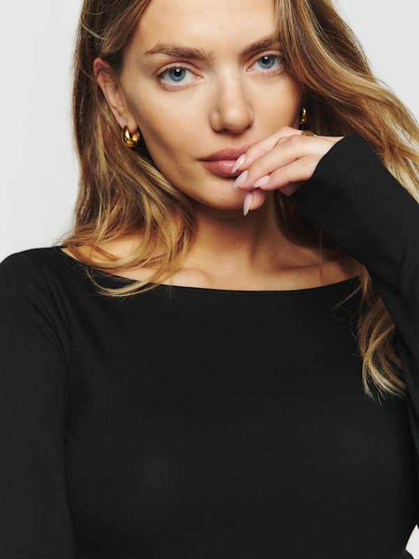 Wiley Knit Top - Black