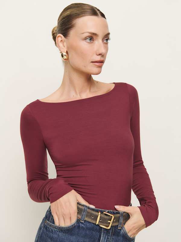 Wiley Knit Top - Chianti