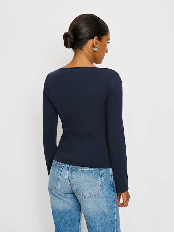 Wiley Knit Top - Midnight
