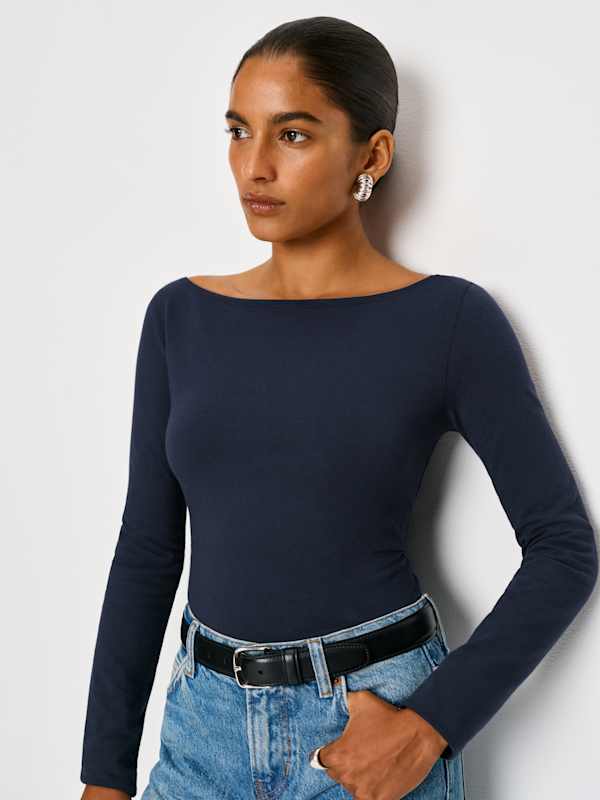 Wiley Knit Top - Midnight