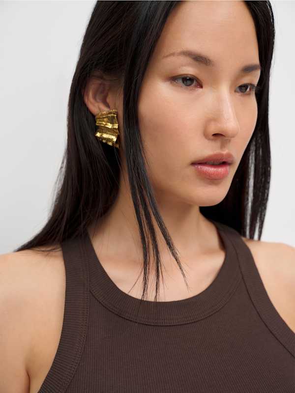 Tasha Cropped Tank - Mole