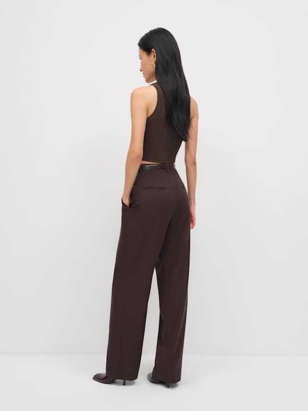 Tasha Cropped Tank - Mole