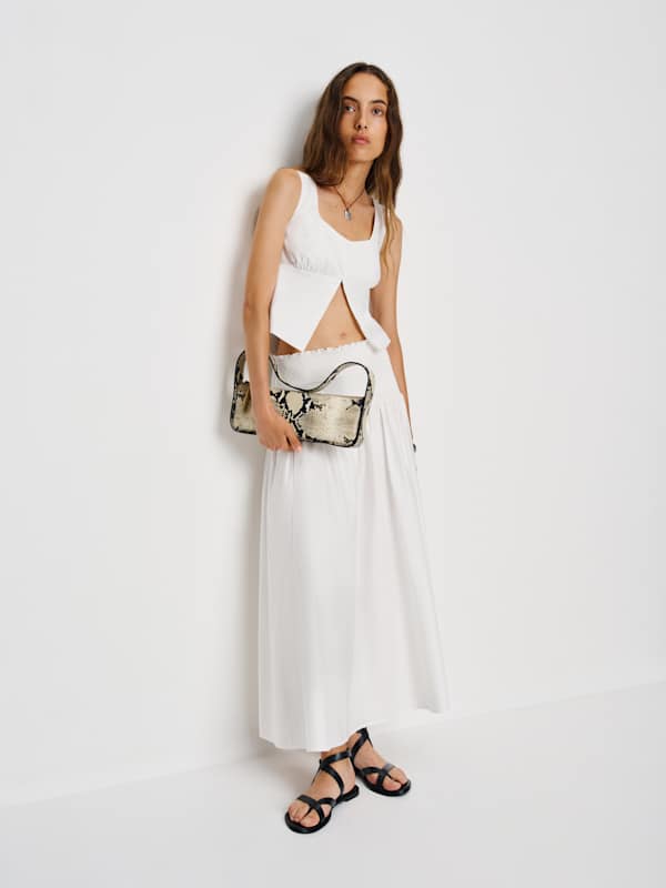 Haven Skirt - White