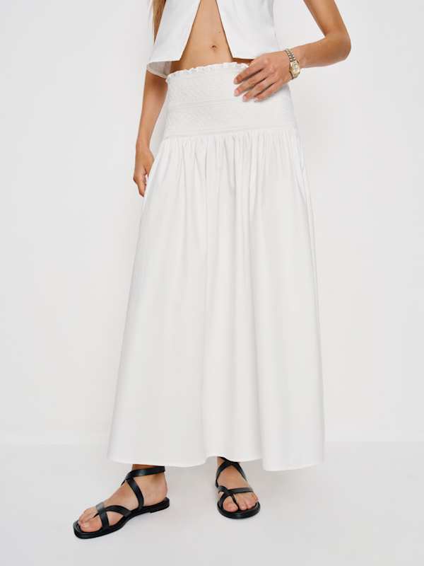 Haven Skirt - White