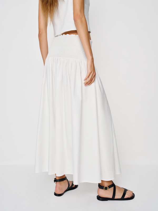 Haven Skirt - White