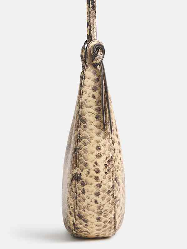 Medium Rosetta Shoulder Bag - Warm Snake Leather