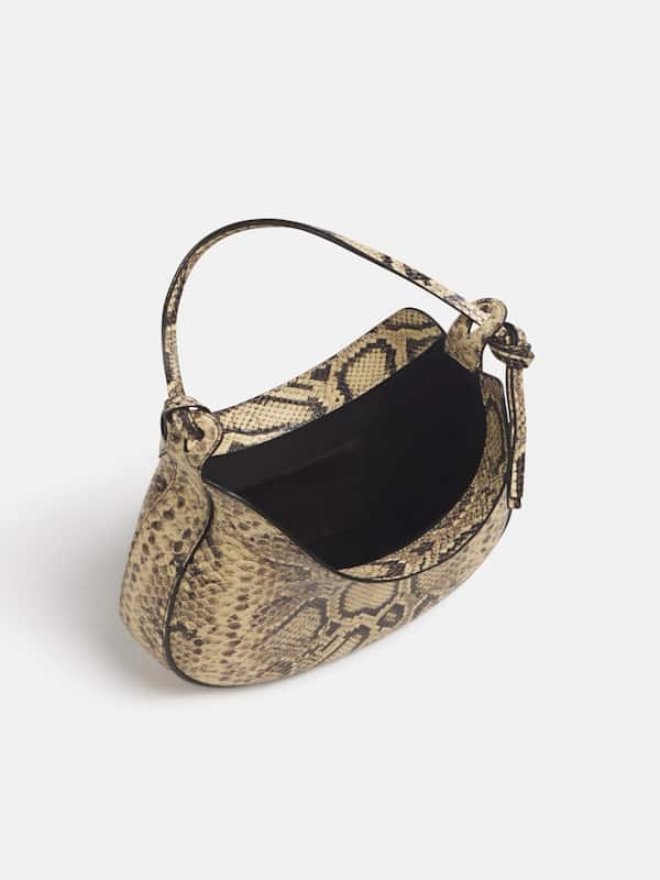 Medium Rosetta Shoulder Bag - Warm Snake Leather
