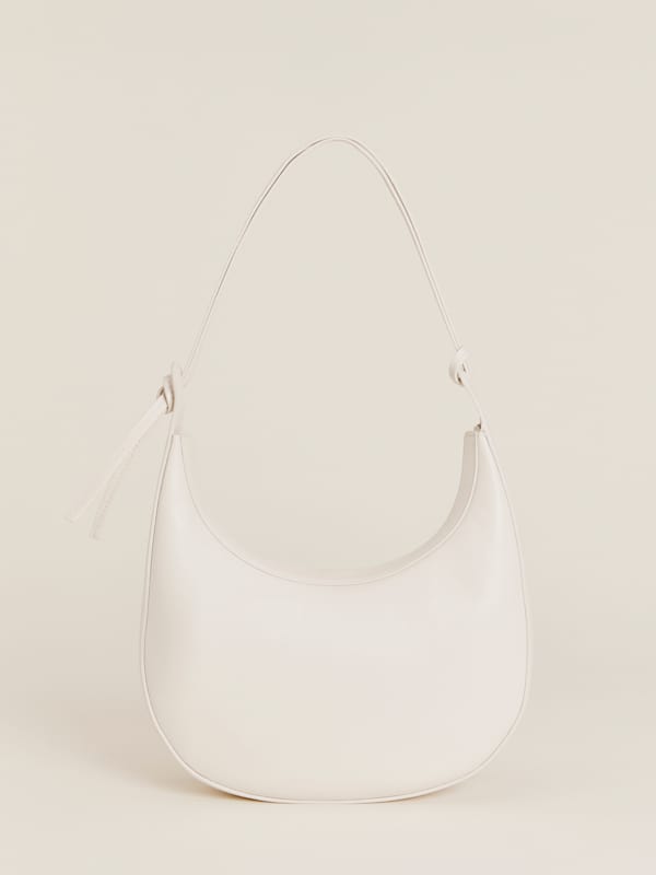 Medium Rosetta Shoulder Bag - White
