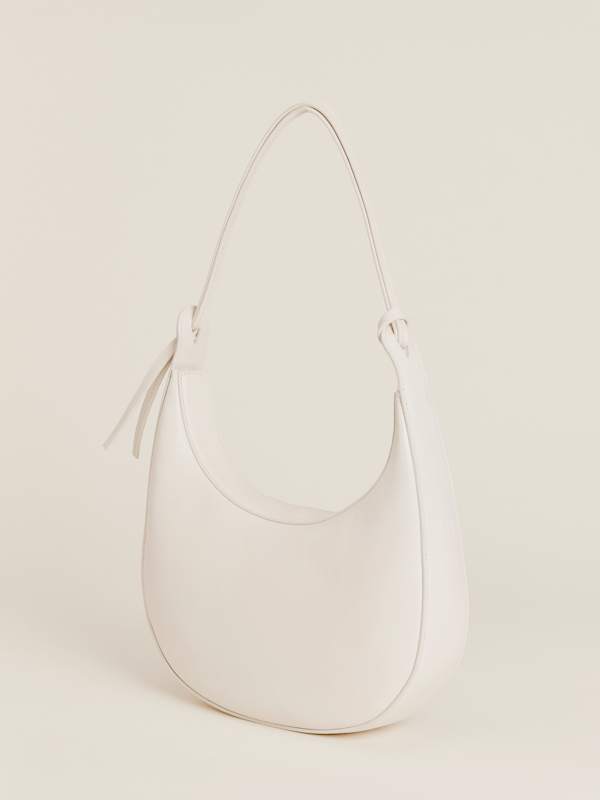 Medium Rosetta Shoulder Bag - White