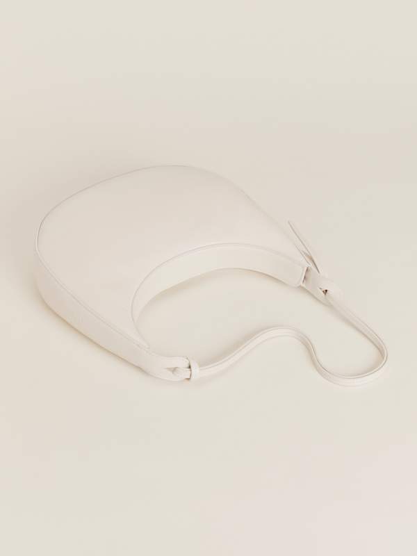 Medium Rosetta Shoulder Bag - White