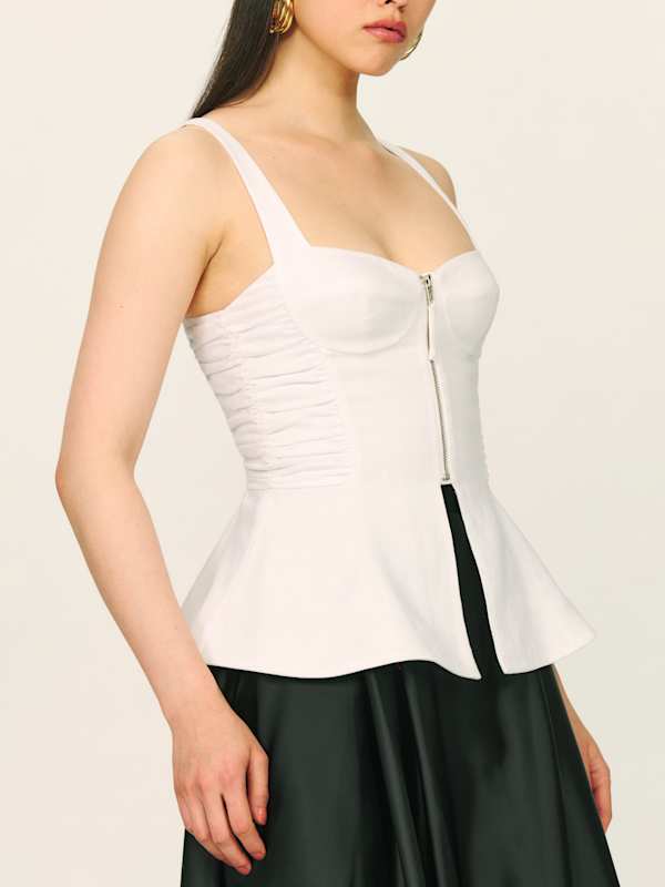 Truro Top - White