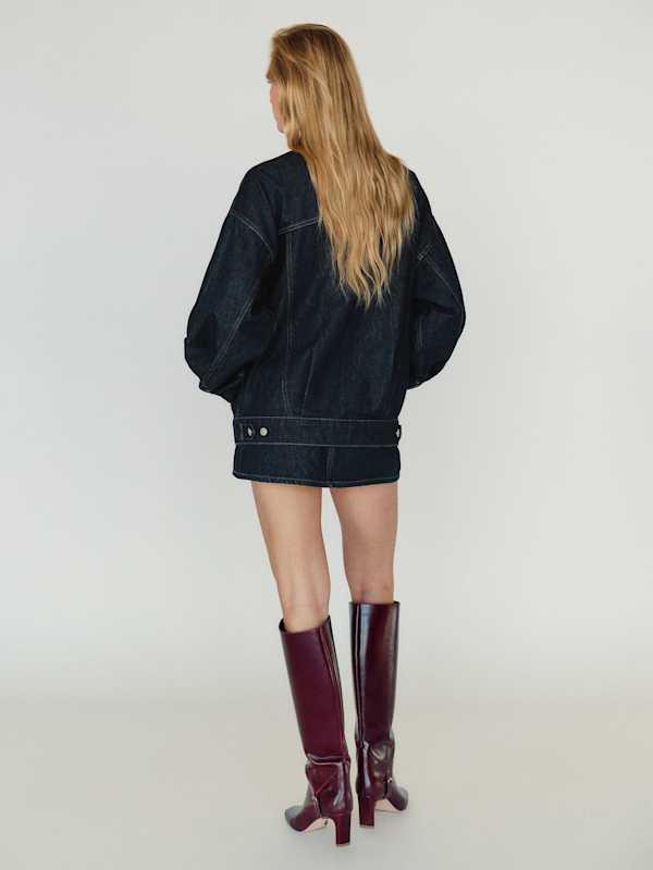 Brooks Oversized Denim Jacket - Ondine